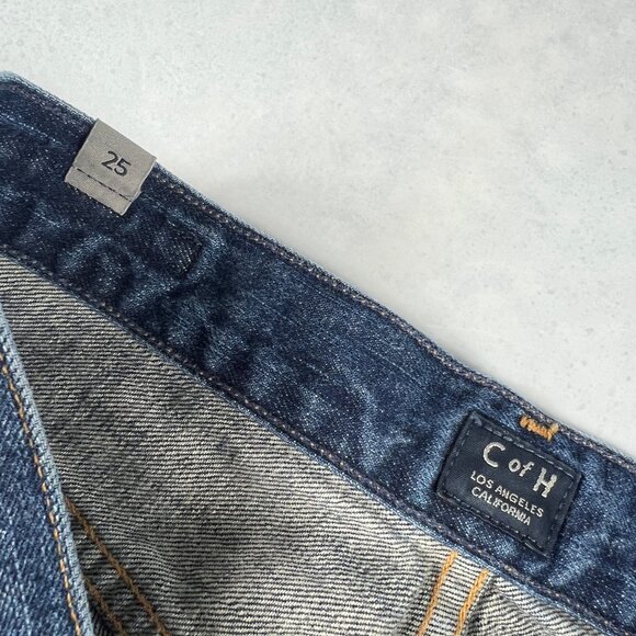 Citizens Of Humanity Jeans Womens 28x25* Liya Crop High Rise Floral Denim Tag 25 - Picture 8 of 16